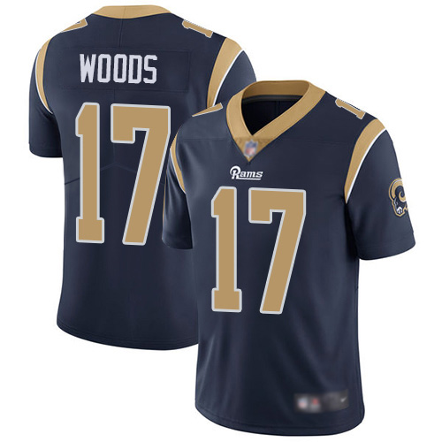 Los Angeles Rams Limited Navy Blue Men Robert Woods Home Jersey NFL Football 17 Vapor Untouchable